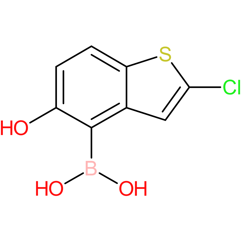 2-chloro-5-hydroxybenzothiophene-4-boronic acid