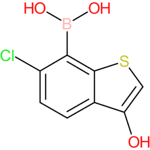 (6-chloro-3-hydroxy-1-benzothiophen-7-yl)boronic acid