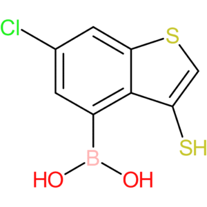 6-chloro-3-mercaptobenzothiophene-4-boronic acid