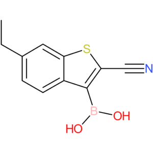 2-cyano-6-ethylbenzothiophene-3-boronic acid