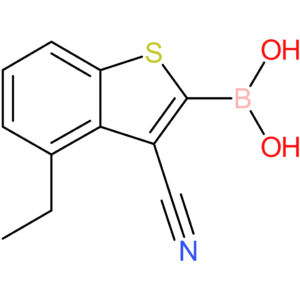 3-cyano-4-ethylbenzothiophene-2-boronic acid