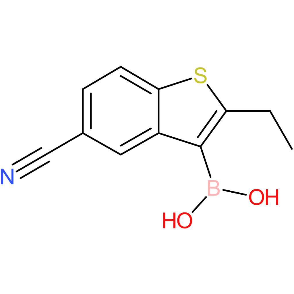 5-cyano-2-ethylbenzothiophene-3-boronic acid