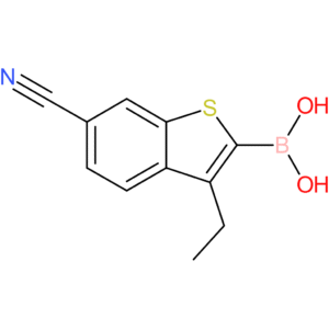 6-cyano-3-ethylbenzothiophene-2-boronic acid