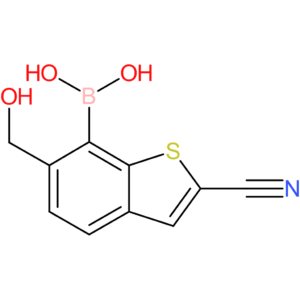 2-cyano-6-(hydroxymethyl)benzothiophene-7-boronic acid