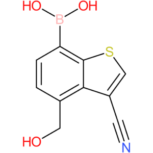 3-cyano-4-(hydroxymethyl)benzothiophene-7-boronic acid