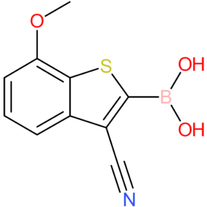 3-cyano-7-methoxybenzothiophene-2-boronic acid