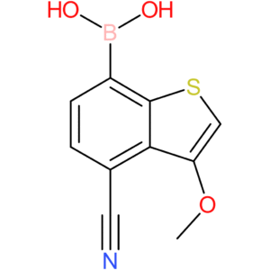 4-cyano-3-methoxybenzothiophene-7-boronic acid