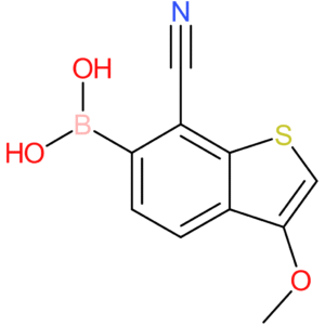 7-cyano-3-methoxybenzothiophene-6-boronic acid
