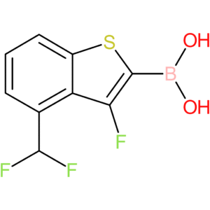 4-(difluoromethyl)-3-fluorobenzothiophene-2-boronic acid
