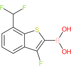 7-(difluoromethyl)-3-fluorobenzothiophene-2-boronic acid