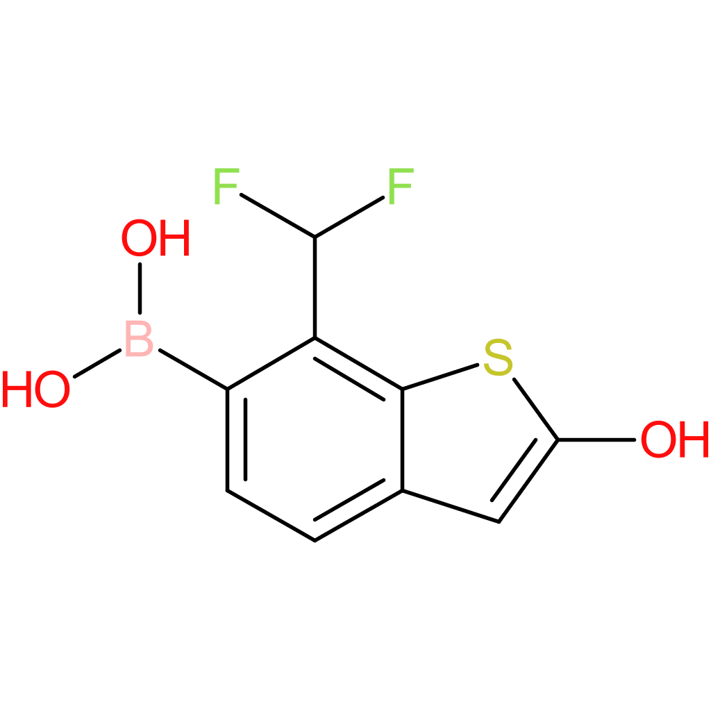 7-(difluoromethyl)-2-hydroxybenzothiophene-6-boronic acid