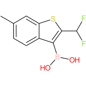 2-(difluoromethyl)-6-methylbenzothiophene-3-boronic acid