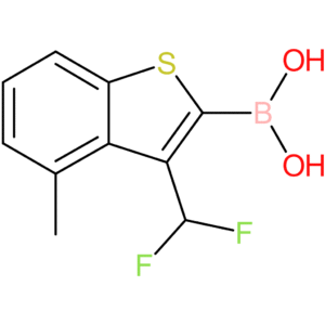 3-(difluoromethyl)-4-methylbenzothiophene-2-boronic acid