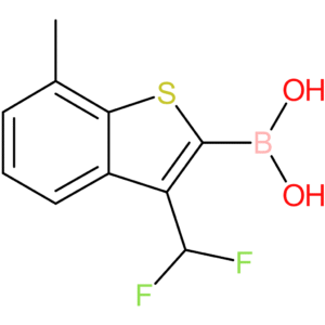3-(difluoromethyl)-7-methylbenzothiophene-2-boronic acid