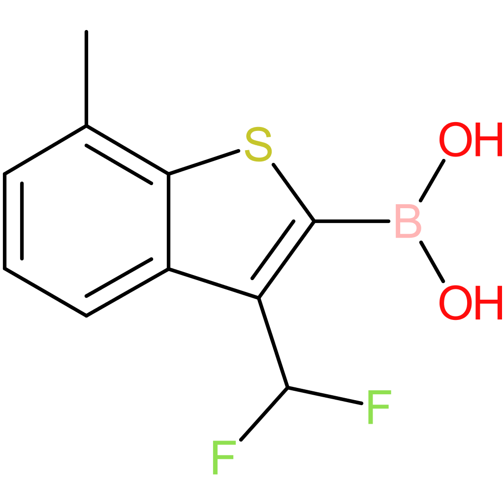 3-(difluoromethyl)-7-methylbenzothiophene-2-boronic acid