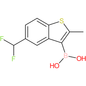5-(difluoromethyl)-2-methylbenzothiophene-3-boronic acid