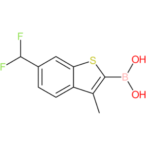 6-(difluoromethyl)-3-methylbenzothiophene-2-boronic acid