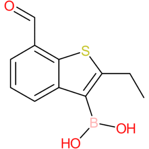 2-ethyl-7-formylbenzothiophene-3-boronic acid