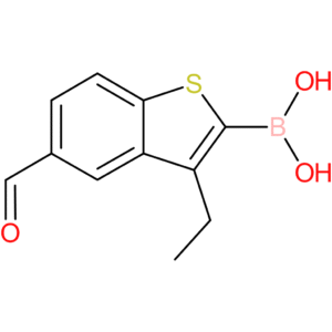 3-ethyl-5-formylbenzothiophene-2-boronic acid