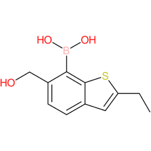 2-ethyl-6-(hydroxymethyl)benzothiophene-7-boronic acid