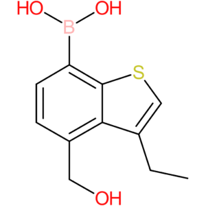 3-ethyl-4-(hydroxymethyl)benzothiophene-7-boronic acid