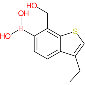 3-ethyl-7-(hydroxymethyl)benzothiophene-6-boronic acid