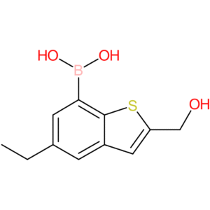 5-ethyl-2-(hydroxymethyl)benzothiophene-7-boronic acid