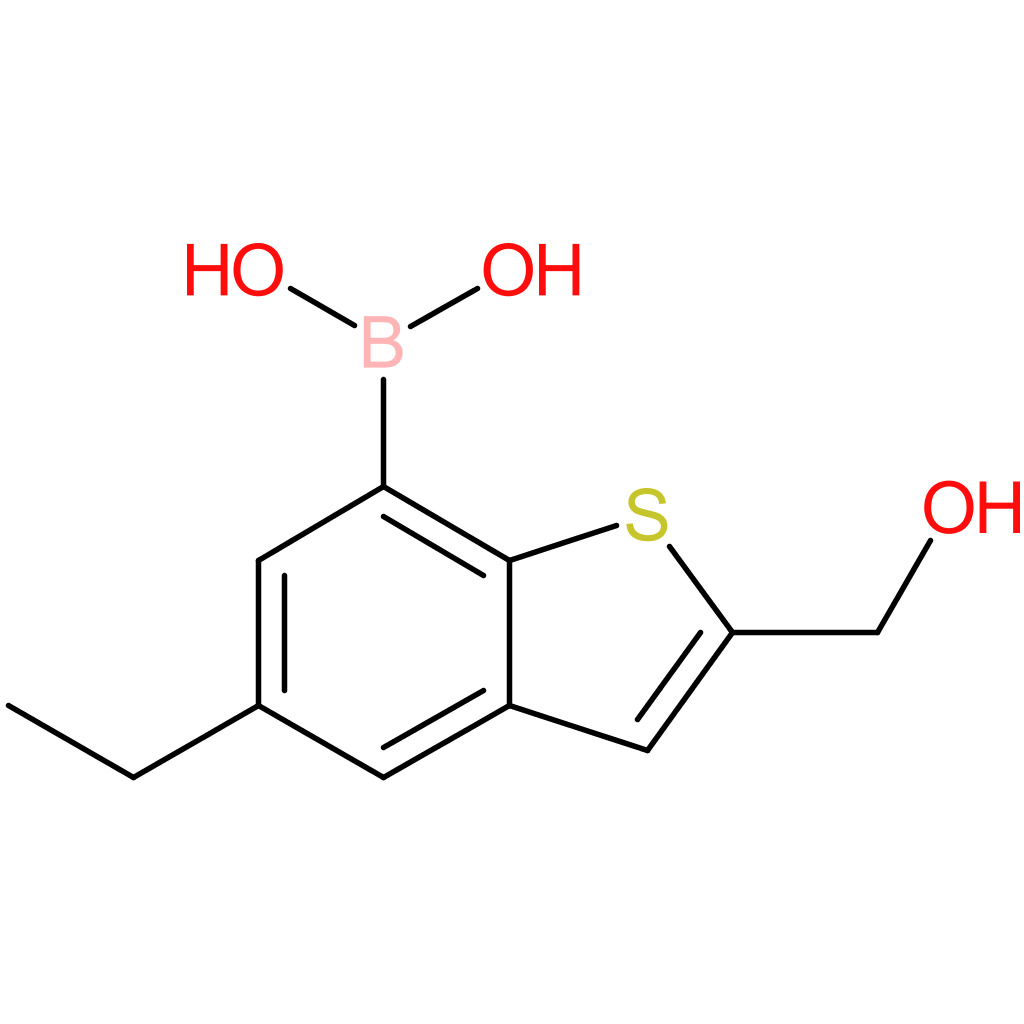 5-ethyl-2-(hydroxymethyl)benzothiophene-7-boronic acid