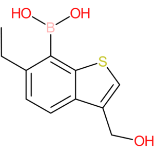 6-ethyl-3-(hydroxymethyl)benzothiophene-7-boronic acid