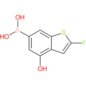 (2-fluoro-4-hydroxy-1-benzothiophen-6-yl)boronic acid