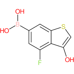 (4-fluoro-3-hydroxy-1-benzothiophen-6-yl)boronic acid