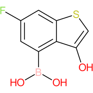 (6-fluoro-3-hydroxy-1-benzothiophen-4-yl)boronic acid