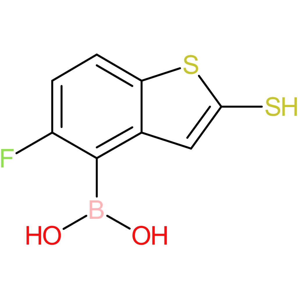 (5-fluoro-2-sulfanyl-1-benzothiophen-4-yl)boronic acid