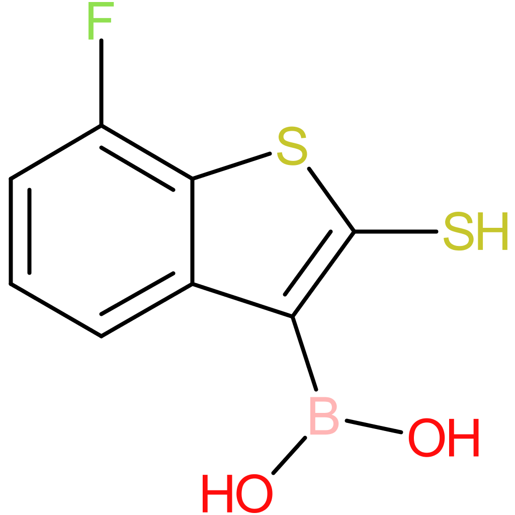 (7-fluoro-2-sulfanyl-1-benzothiophen-3-yl)boronic acid