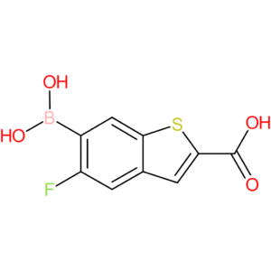 2-carboxy-5-fluorobenzothiophene-6-boronic acid