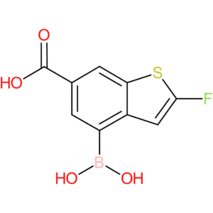 6-carboxy-2-fluorobenzothiophene-4-boronic acid