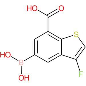 7-carboxy-3-fluorobenzothiophene-5-boronic acid