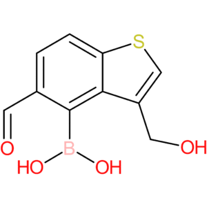 5-formyl-3-(hydroxymethyl)benzothiophene-4-boronic acid