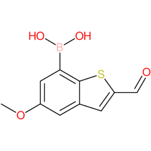 2-formyl-5-methoxybenzothiophene-7-boronic acid