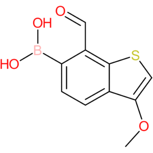 7-formyl-3-methoxybenzothiophene-6-boronic acid
