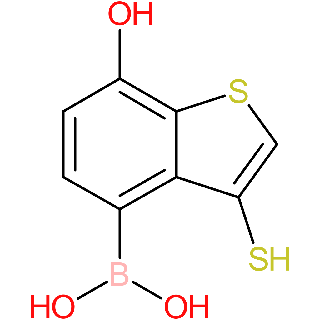 (7-hydroxy-3-sulfanyl-1-benzothiophen-4-yl)boronic acid
