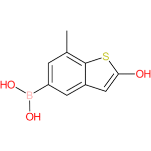 (2-hydroxy-7-methyl-1-benzothiophen-5-yl)boronic acid