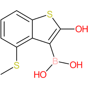 2-hydroxy-4-(methylthio)benzothiophene-3-boronic acid
