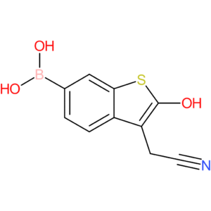 6-borono-2-hydroxybenzothiophene-3-acetonitrile
