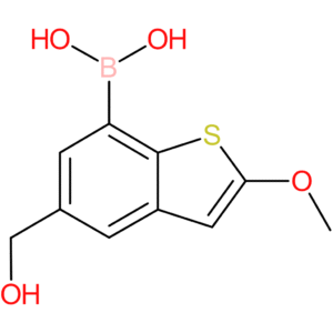 5-(hydroxymethyl)-2-methoxybenzothiophene-7-boronic acid