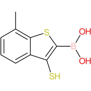 (7-methyl-3-sulfanyl-1-benzothiophen-2-yl)boronic acid