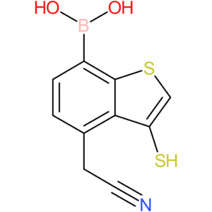 7-borono-3-mercaptobenzothiophene-4-acetonitrile