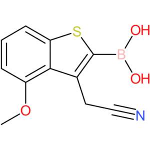 2-borono-4-methoxybenzothiophene-3-acetonitrile