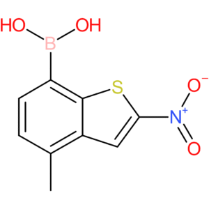 4-methyl-2-nitrobenzothiophene-7-boronic acid