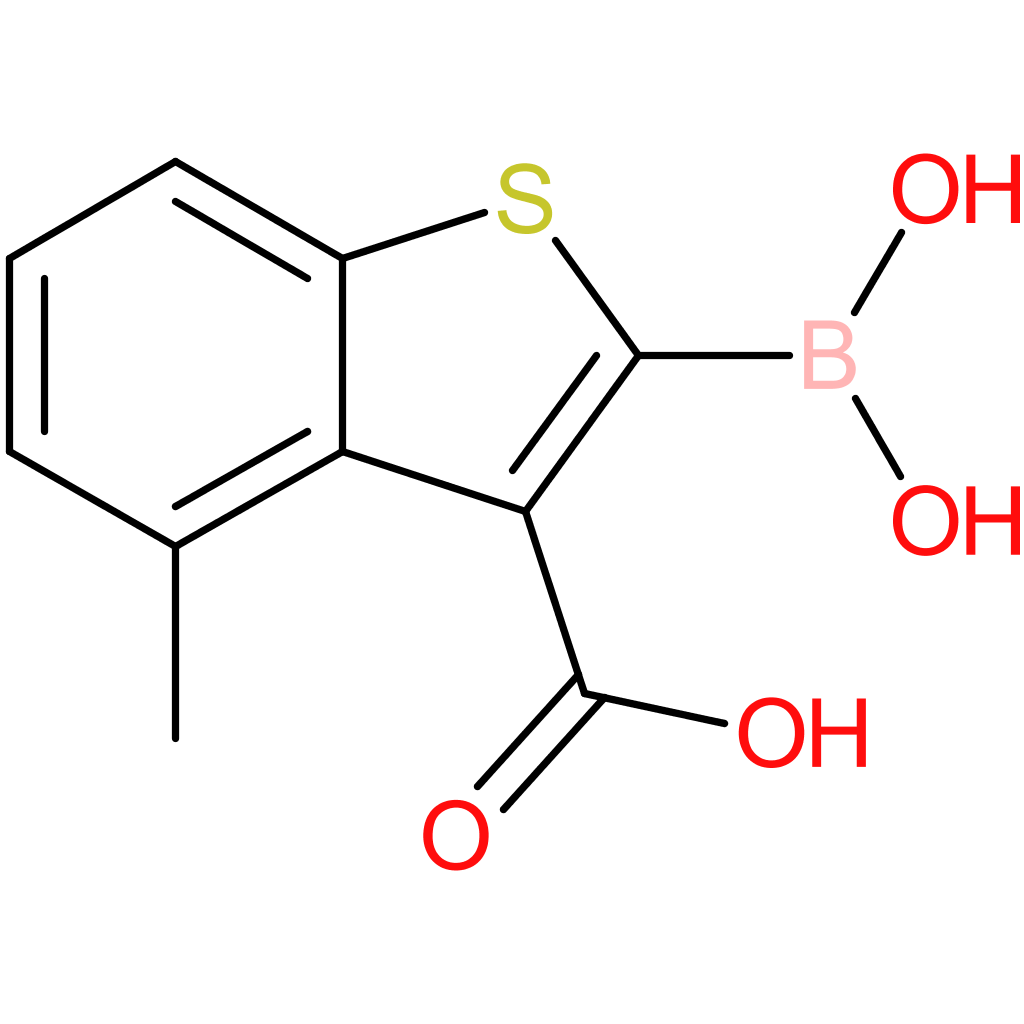 3-carboxy-4-methylbenzothiophene-2-boronic acid
